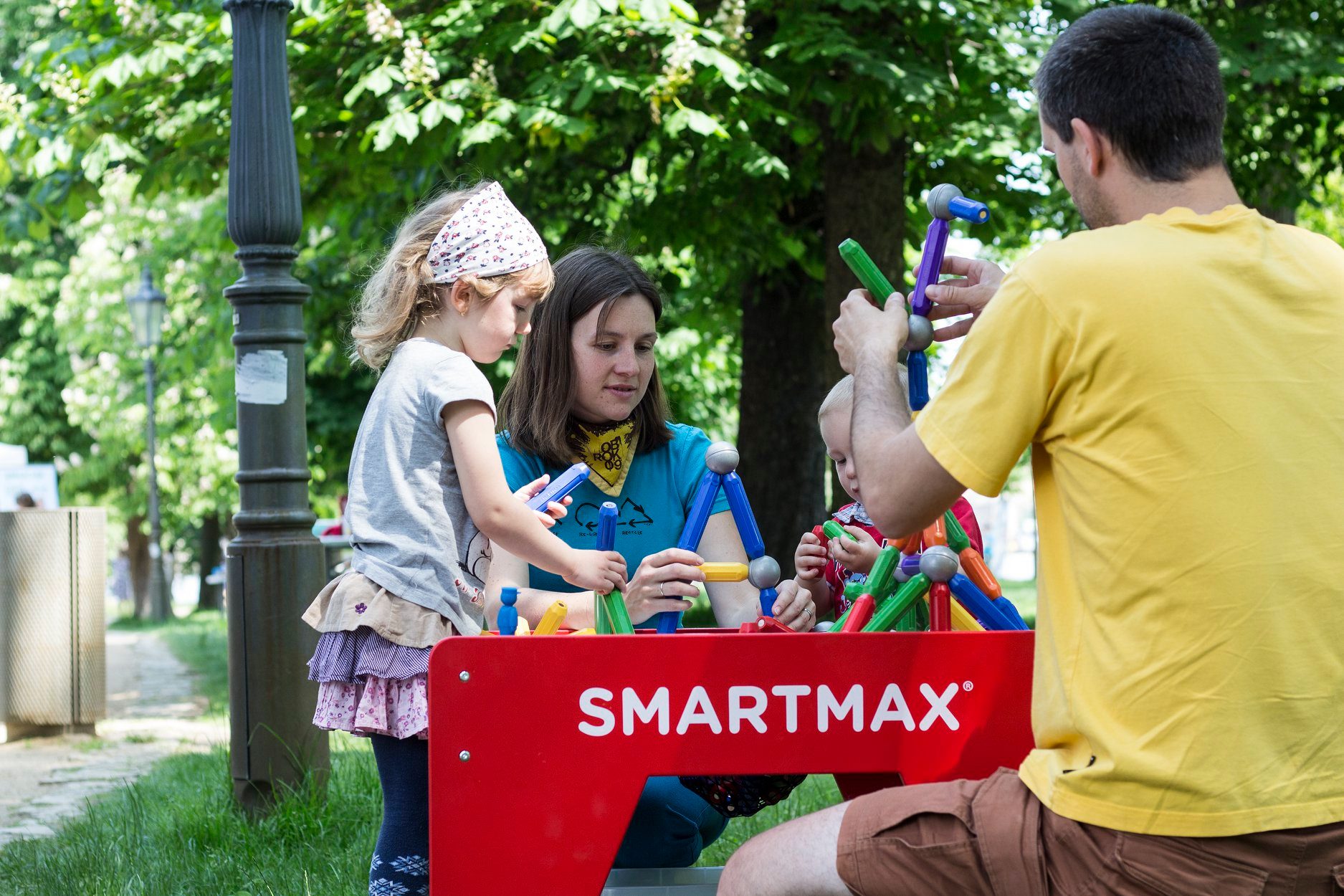 Rozvíjíme předškoláky s magnetickou stavebnicí SmartMax
