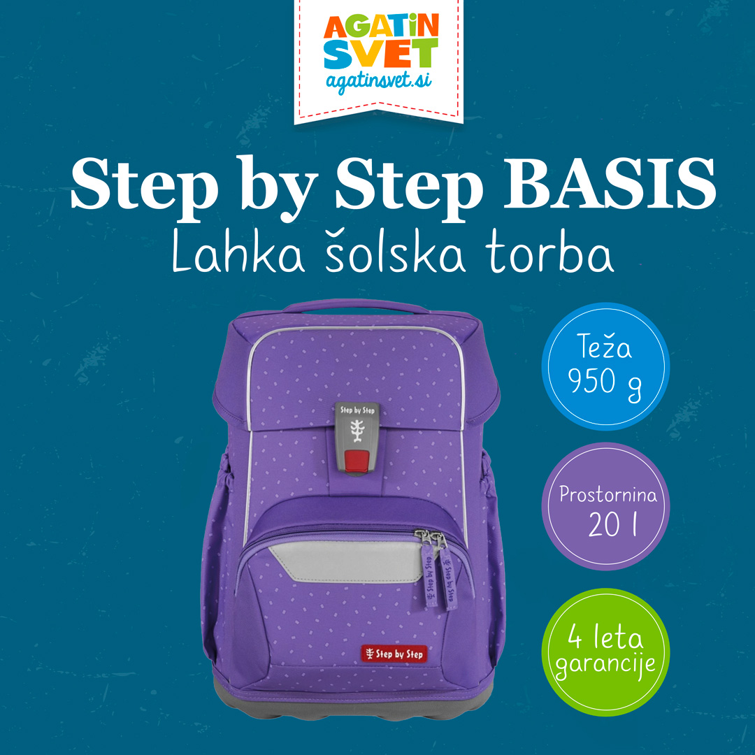 Šolska torba Step by Step BASIS