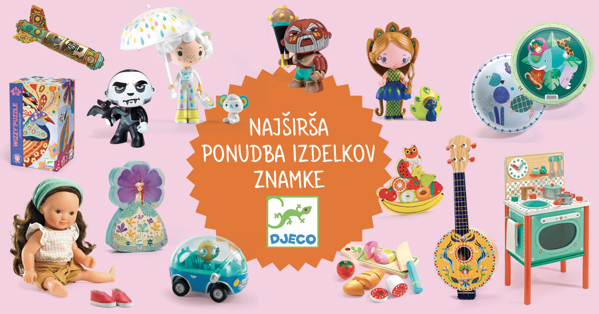 70 namigov za božična darila znamke Djeco