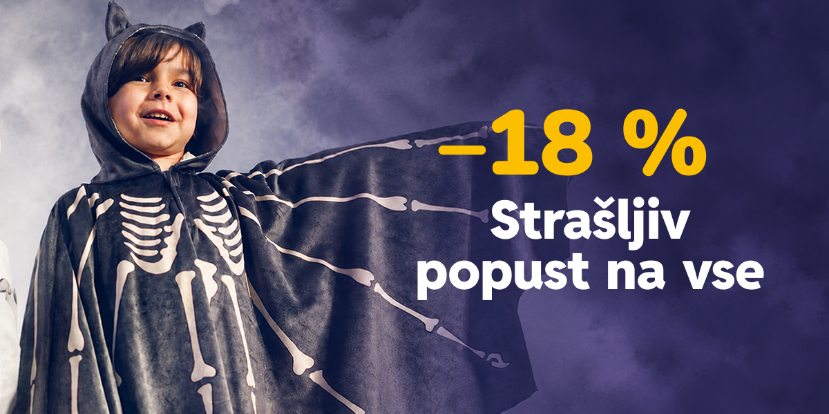 Noč čarovnic –18 %: igre, ustvarjanje, kostumi in prve ideje za božična darila