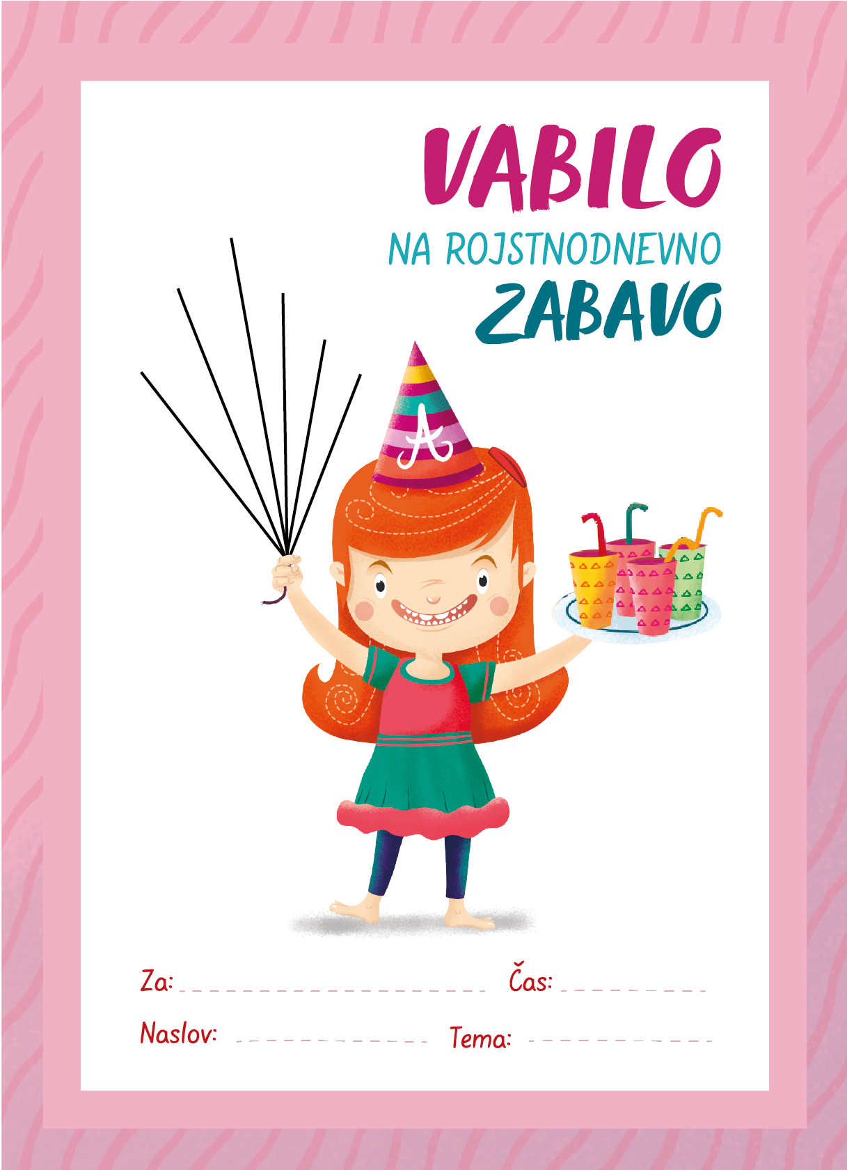 Prenesite BREZPLAČNO: Vabilo na rojstnodnevno zabavo