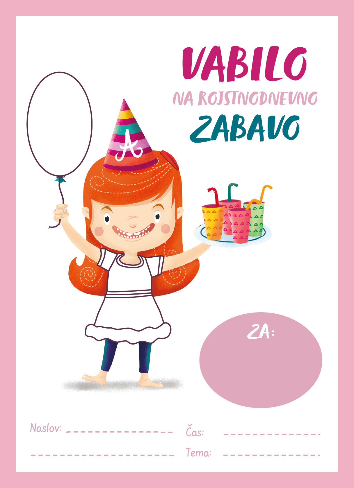 Prenesite BREZPLAČNO: Vabilo na rojstnodnevno zabavo