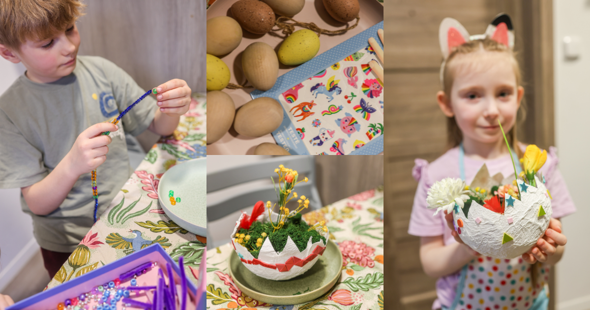 Velikonočno EKO ustvarjanje z otroki: 3 namigi, kako uporabiti ostanke kreativnih kompletov
