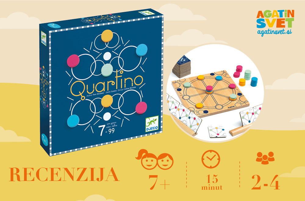 Recenzija igre Djeco: Quartino